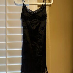 Black lace mini dress from Princess Polly!